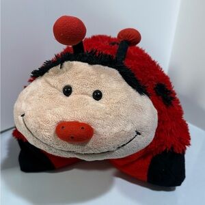 Adorable Red and Black Ladybug Stuffed Animal